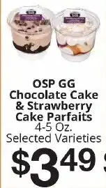 Hays Supermarket Osp gg chocolate cake & strawberry cake parfaits offer