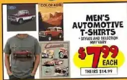 Ollie's Men's Automotive T-Shirts offer