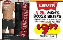 Ollie's Levi's men's boxer briefs offer