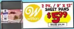 Ollie's Wilton sheet pans offer