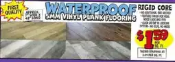 Ollie's Waterproof 5mm Vinyl Plank Flooring offer