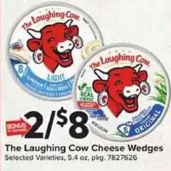 Giant Food The Laughing Cow Cheese Wedges offer