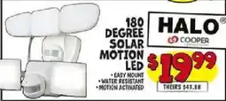 Ollie's Halo Cooper 180 Degree Solar Motion Led offer