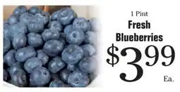 Morton Williams Fresh Blueberries offer