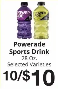 Hays Supermarket Powerade Sports Drink offer