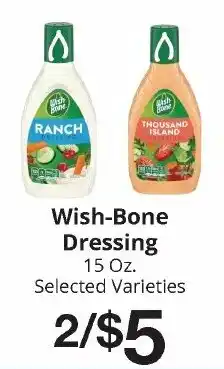 Hays Supermarket Wish-Bone Dressing offer