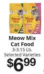 Hays Supermarket Meow Mix Cat Food offer