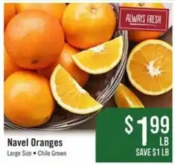 Haggen Food Navel Oranges offer