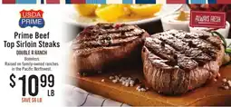 Haggen Food Usda prime prime beef top sirloin steaks offer
