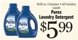 Morton Williams Purex laundry detergent offer