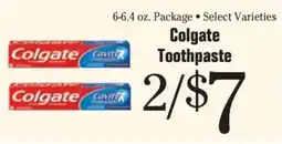 Morton Williams Colgate toothpaste offer
