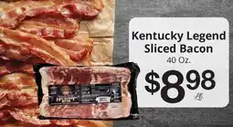 Hays Supermarket Kentucky Legend Sliced Bacon offer