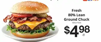 Fresh 80% Lean Ground Chuck