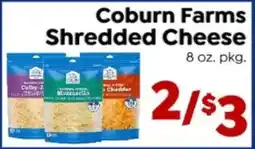 Save a Lot Coburn Farms Shredded Cheese offer
