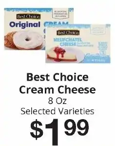 Hays Supermarket Best Choice Cream Cheese offer