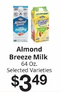Hays Supermarket Almond Breeze Milk offer