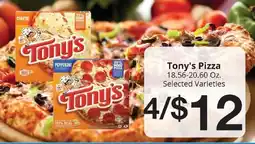 Hays Supermarket Tony's Pizza offer