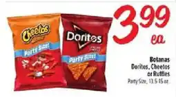 Fiesta Mart Botanas Doritos, Cheetos or Ruffles offer