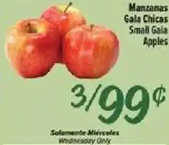 Fiesta Mart Manzanas Gala Chicas offer