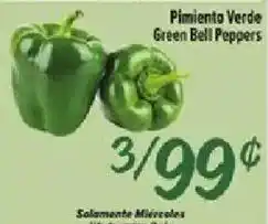 Fiesta Mart Green Bell Peppers offer