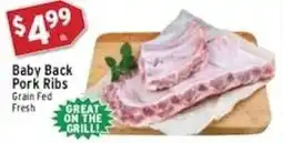 Associated Baby Back Pork Ribs offer