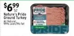 Associated Nature's Pride Ground Turkey offer
