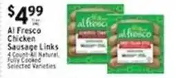 Associated Al Fresco Chicken Sausage Links offer