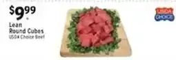 Associated Usda Choice Lean Round Cubes offer