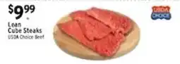 Associated Lean Cube Steaks USDA Choice Beef offer
