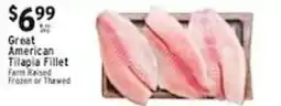 Associated Great American Tilapia Fillet offer