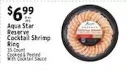 Associated Aqua Star Reserve Cocktail Shrimp Ring offer