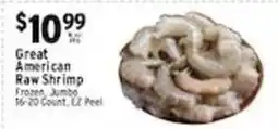 Associated Great American Raw Shrimp offer
