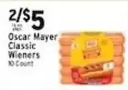 Associated Oscar Mayer Classic Wieners offer