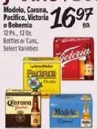 El Super Modelo, Corona, Pacifico, Victoria or Bohemia offer