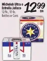 El Super Michelob Ultra or Estrella Jalisco offer