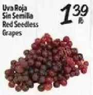 El Super Red Seedless Grapes offer