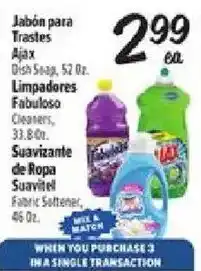 El Super Ajax dish soap offer