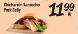 El Super Chicharron Sancocho Pork Belly offer