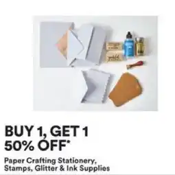 Michaels Paper Crafting Stationery, Stamps, Glitter & Ink Supplies offer
