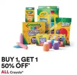 Michaels All Crayola offer