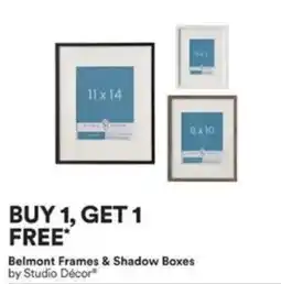 Michaels Belmont Frames & Shadow Boxes by Studio Décor offer