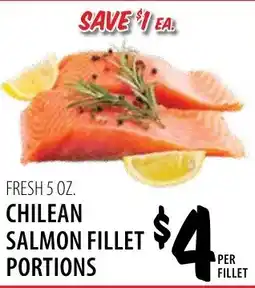 Karns Chilean salmon fillet portions offer