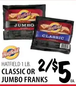Karns Hatfield classic or jumbo franks offer