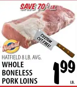 Karns Hatfield whole boneless pork loins offer
