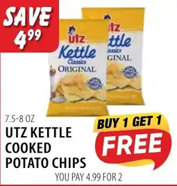 Karns Utz kettle cooked potato chips offer