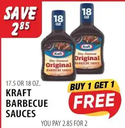 Karns Kraft barbecue sauces offer