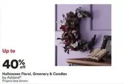 Michaels Halloween Floral, Greenery & Candles by Ashland offer