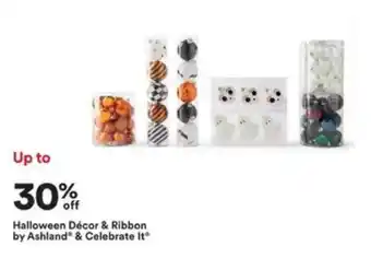 Michaels Halloween Decor & Ribbon by Ashland & Celebrate It offer