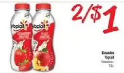 El Super Yoplait Smoothies offer
