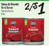 El Super First Street tomato sauce offer